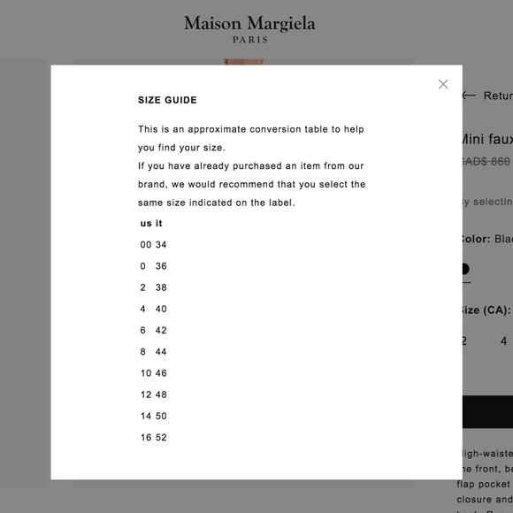 MM6 by Maison Margiela Printed Shorts Women's XS - Picture 8 of 8